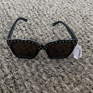NWT Studded Black Square Sunglasses from Maurices
